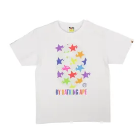 Bape Big Head Star Tee - Multi