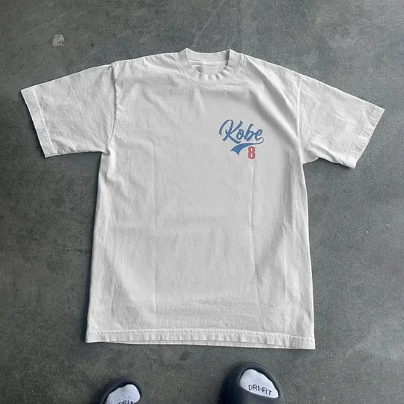 Basketball 8 Print Oversized Vintage T-Shirt