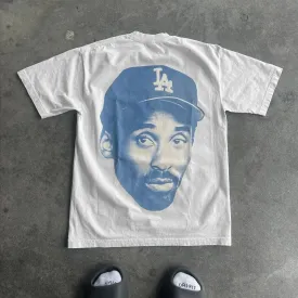 Basketball 8 Print Oversized Vintage T-Shirt