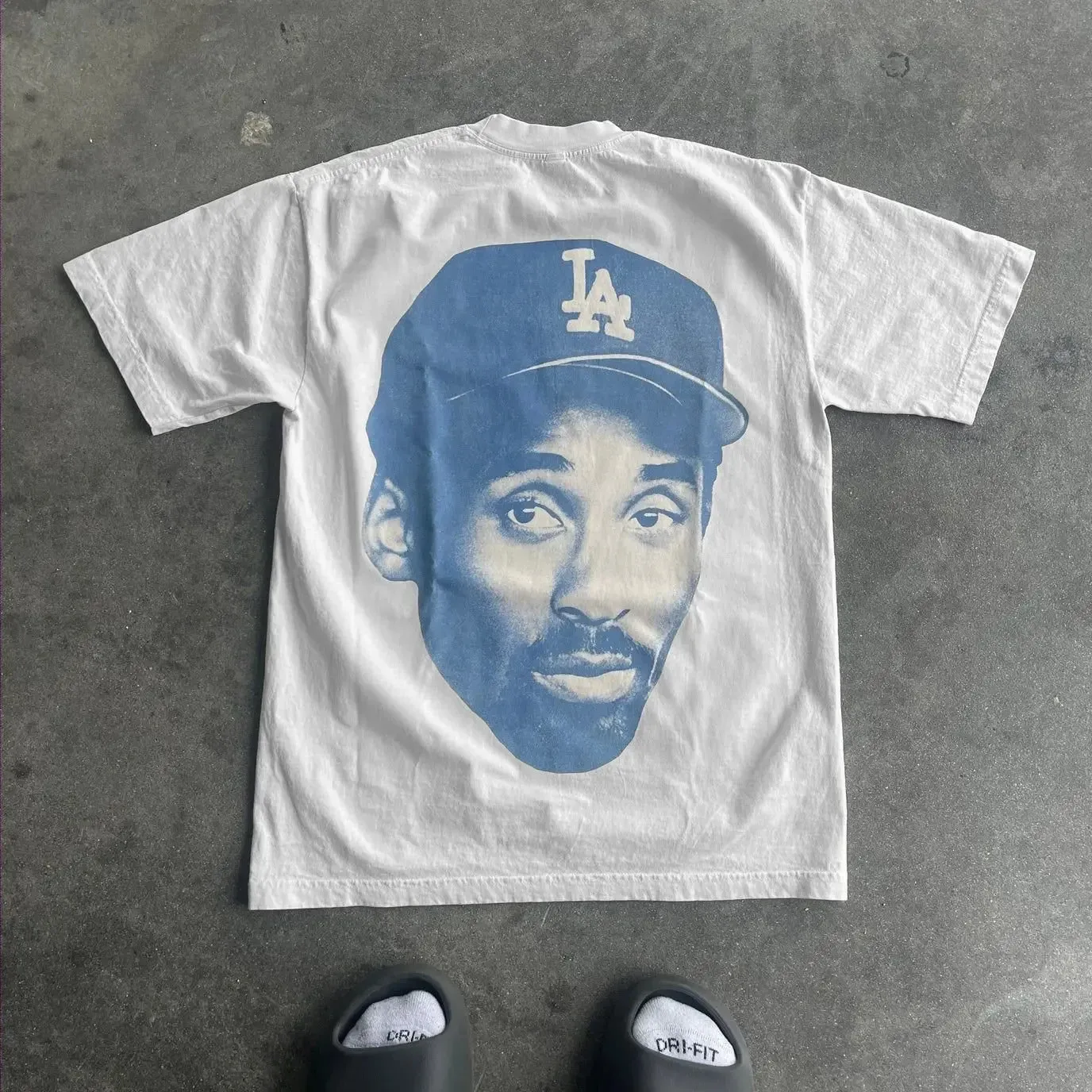 Basketball 8 Print Oversized Vintage T-Shirt
