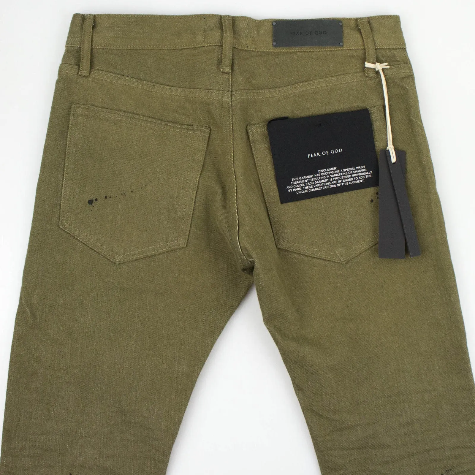 Fear Of God Denim 'Fifth Collection' Slim Fit Jeans - Green
