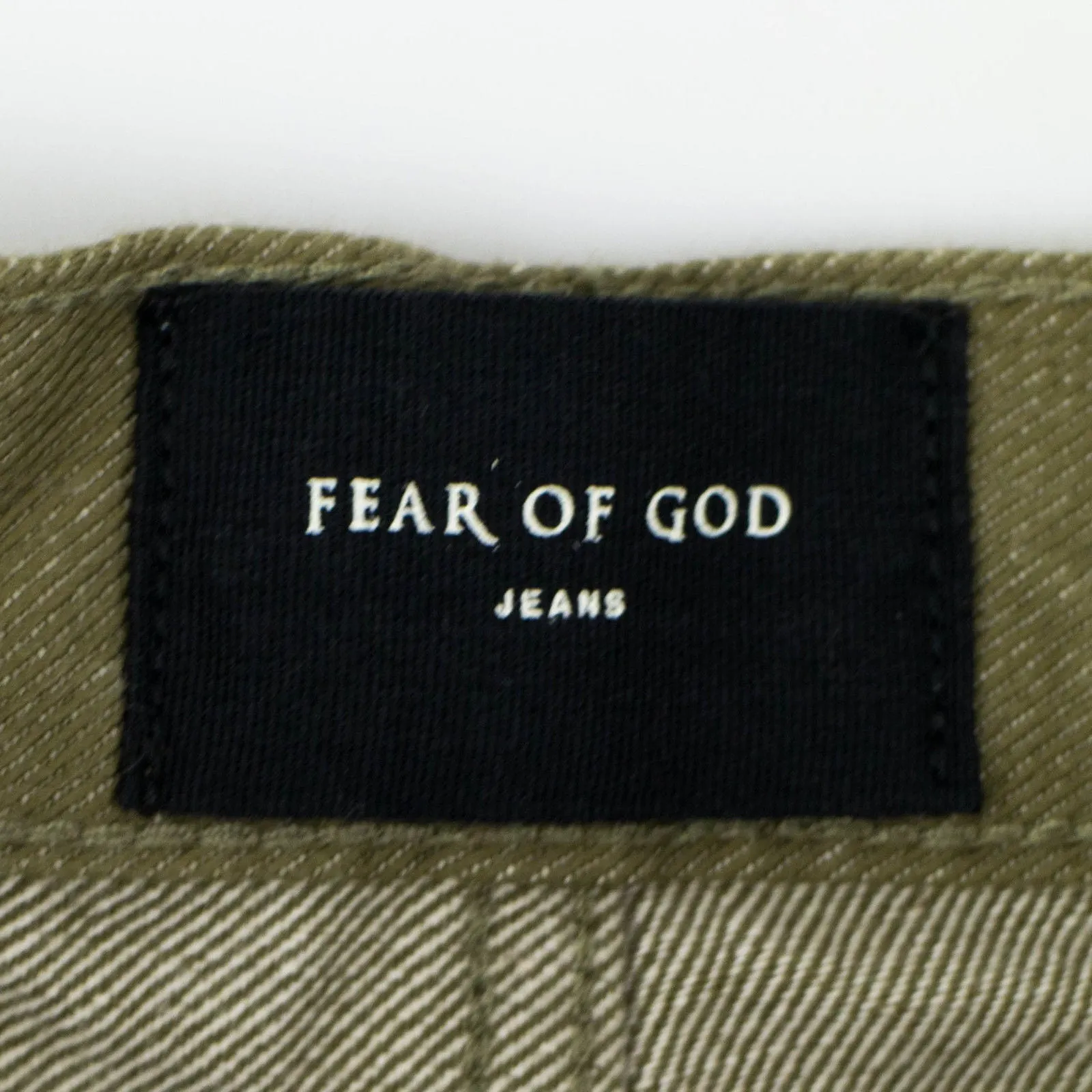 Fear Of God Denim 'Fifth Collection' Slim Fit Jeans - Green