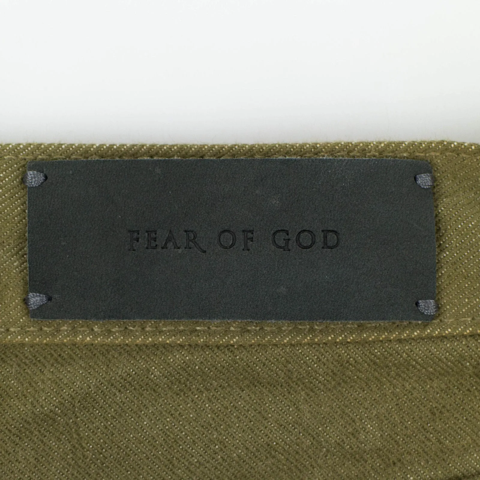 Fear Of God Denim 'Fifth Collection' Slim Fit Jeans - Green
