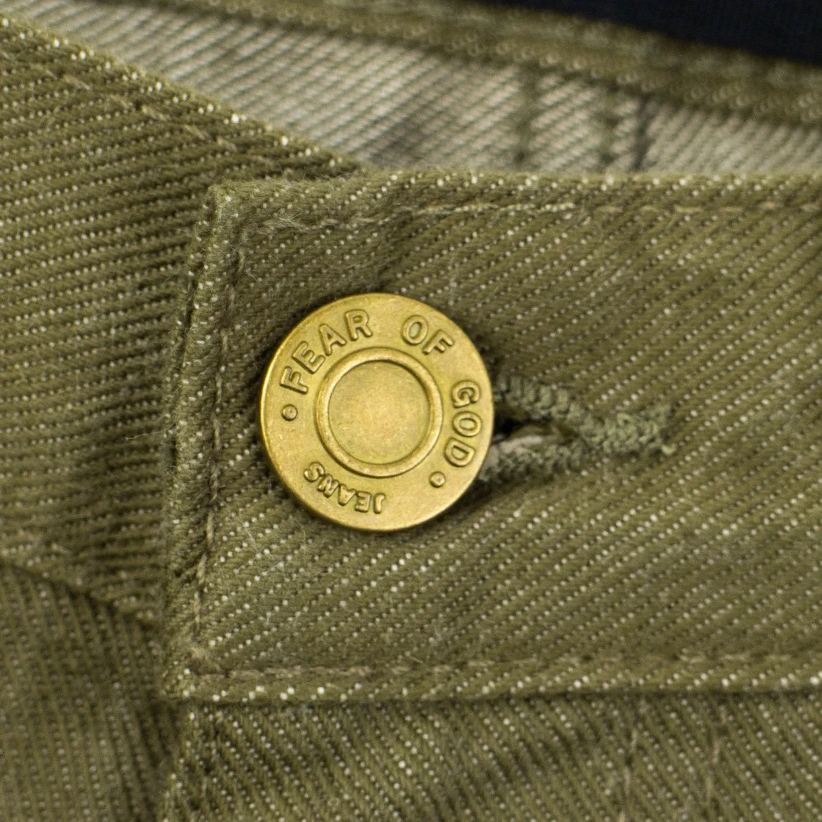 Fear Of God Denim 'Fifth Collection' Slim Fit Jeans - Green