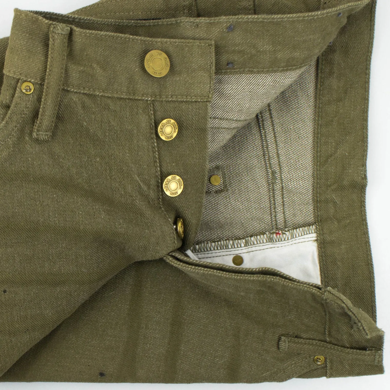Fear Of God Denim 'Fifth Collection' Slim Fit Jeans - Green