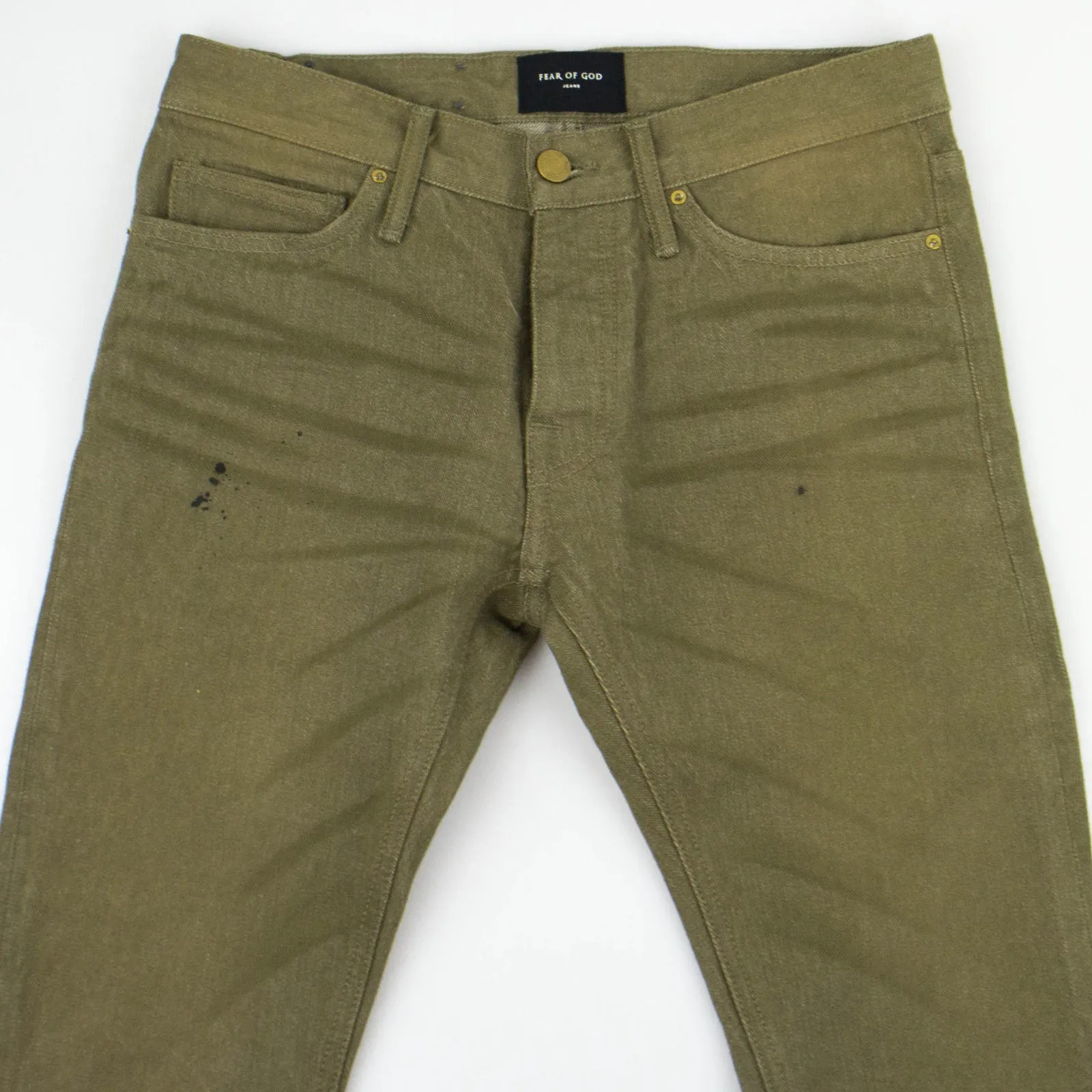 Fear Of God Denim 'Fifth Collection' Slim Fit Jeans - Green