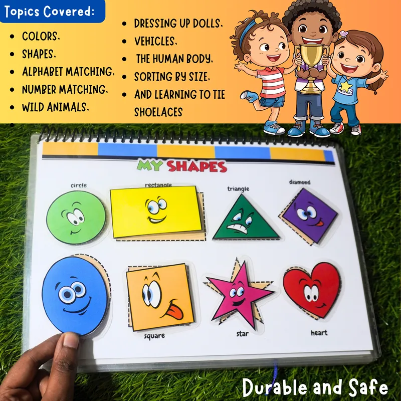 Little Hero's Preschool Busy Book
