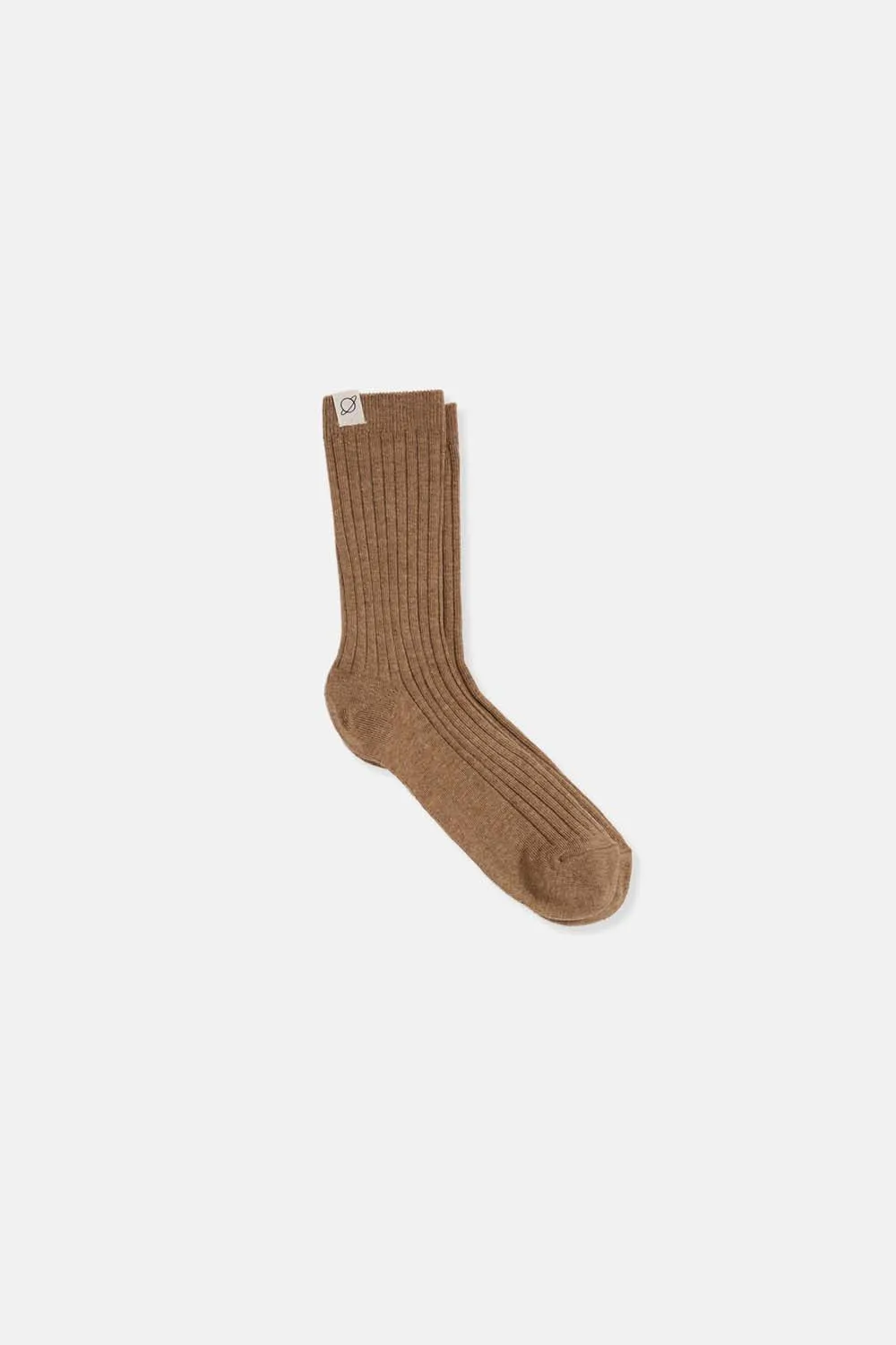 ORGANIC RIB-KNIT SOCKS