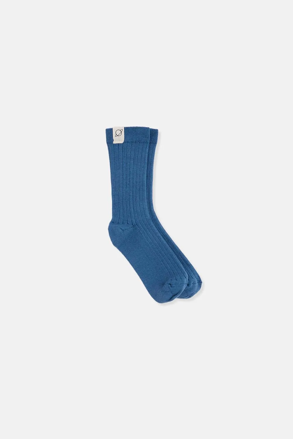 ORGANIC RIB-KNIT SOCKS