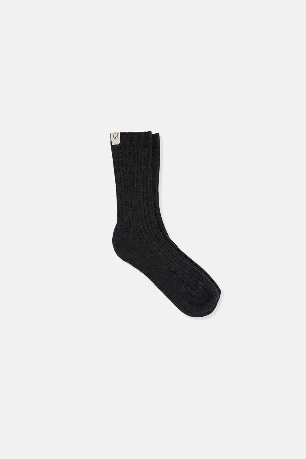 ORGANIC RIB-KNIT SOCKS