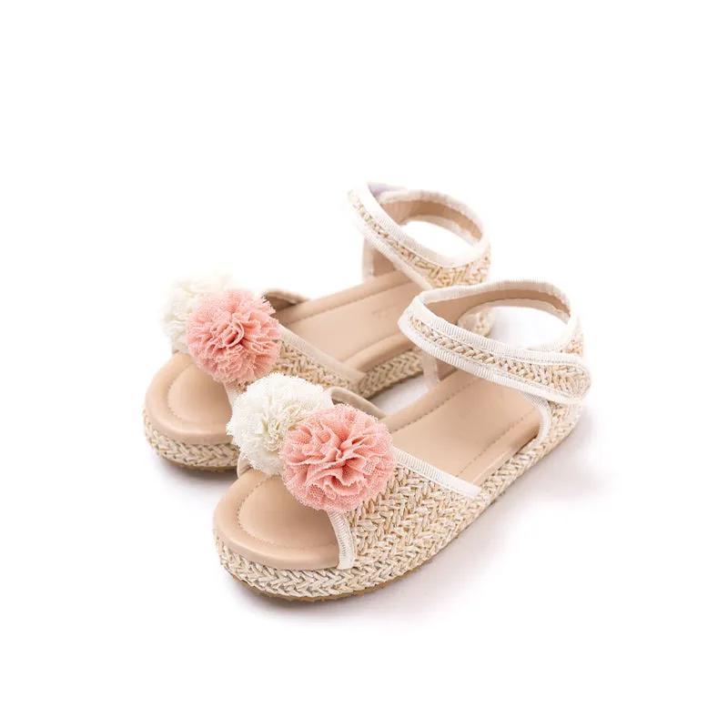 Pom Pom Blossom Sandals 2207OZ11