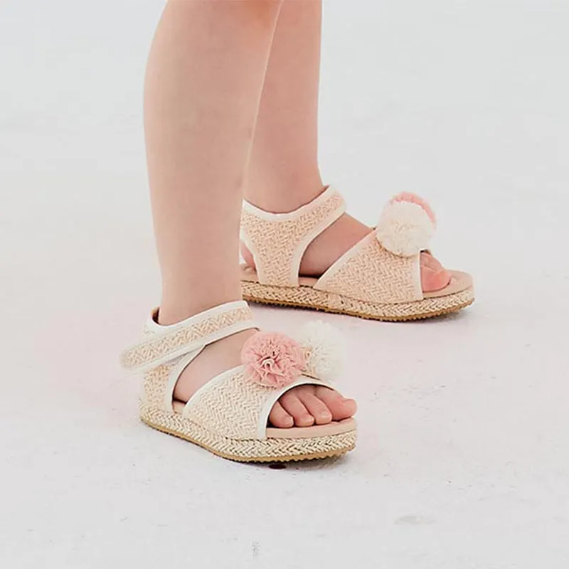 Pom Pom Blossom Sandals 2207OZ11