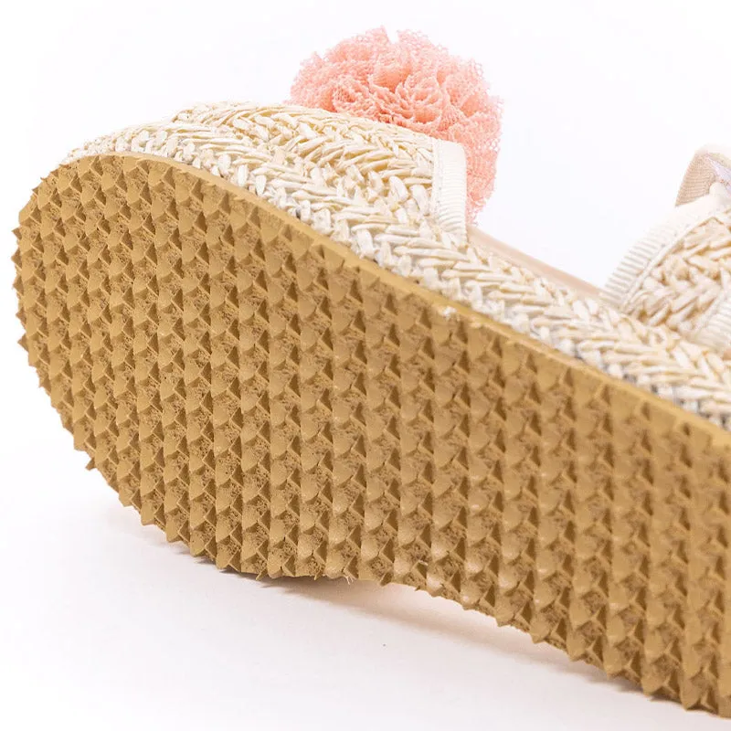 Pom Pom Blossom Sandals 2207OZ11