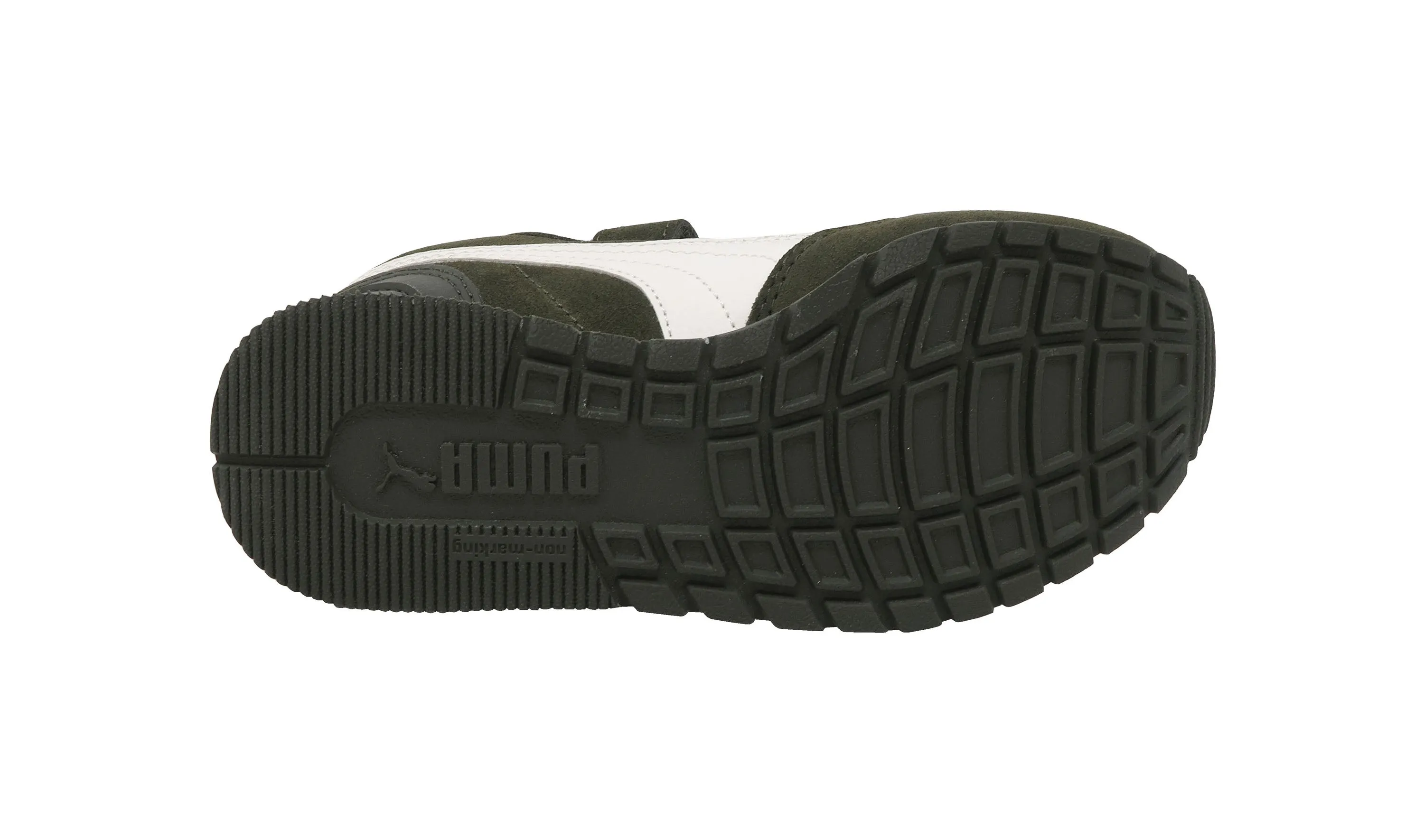 Puma Little Kids' ST Runner V2 SD Forest Green Shoes