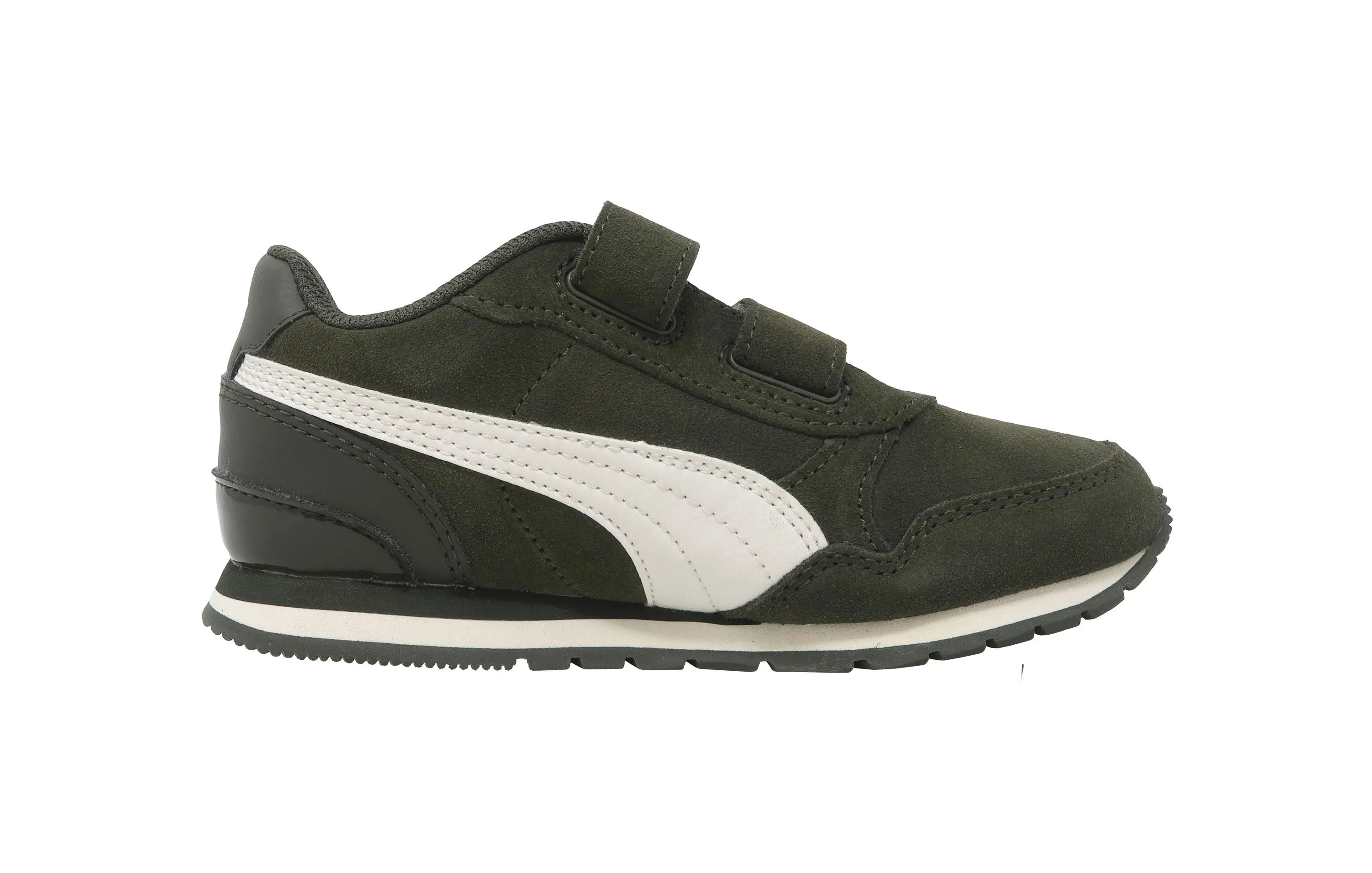 Puma Little Kids' ST Runner V2 SD Forest Green Shoes