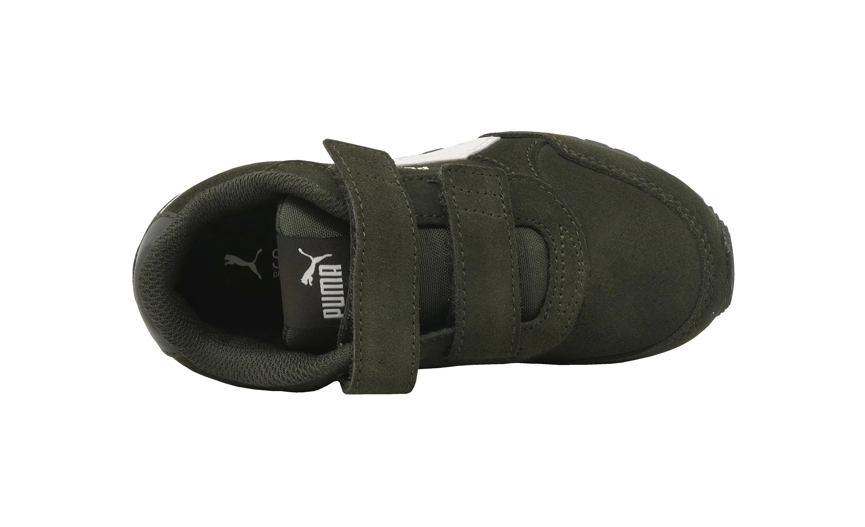 Puma Little Kids' ST Runner V2 SD Forest Green Shoes