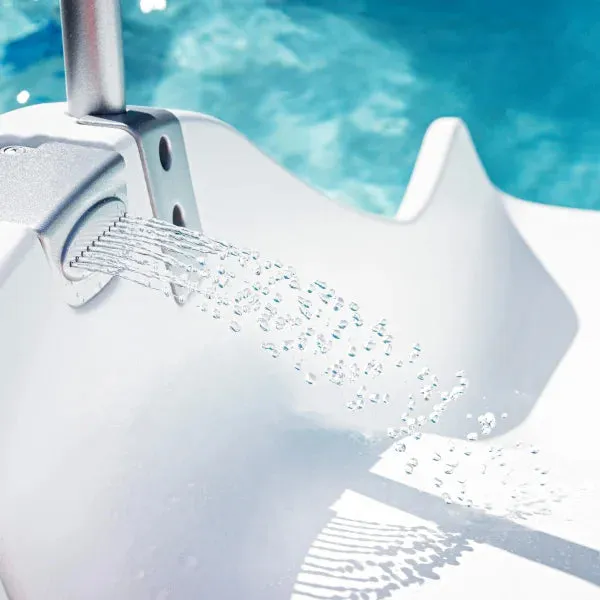 Step2 Pool Slide and Basketball Hoop Entertainment Bundle