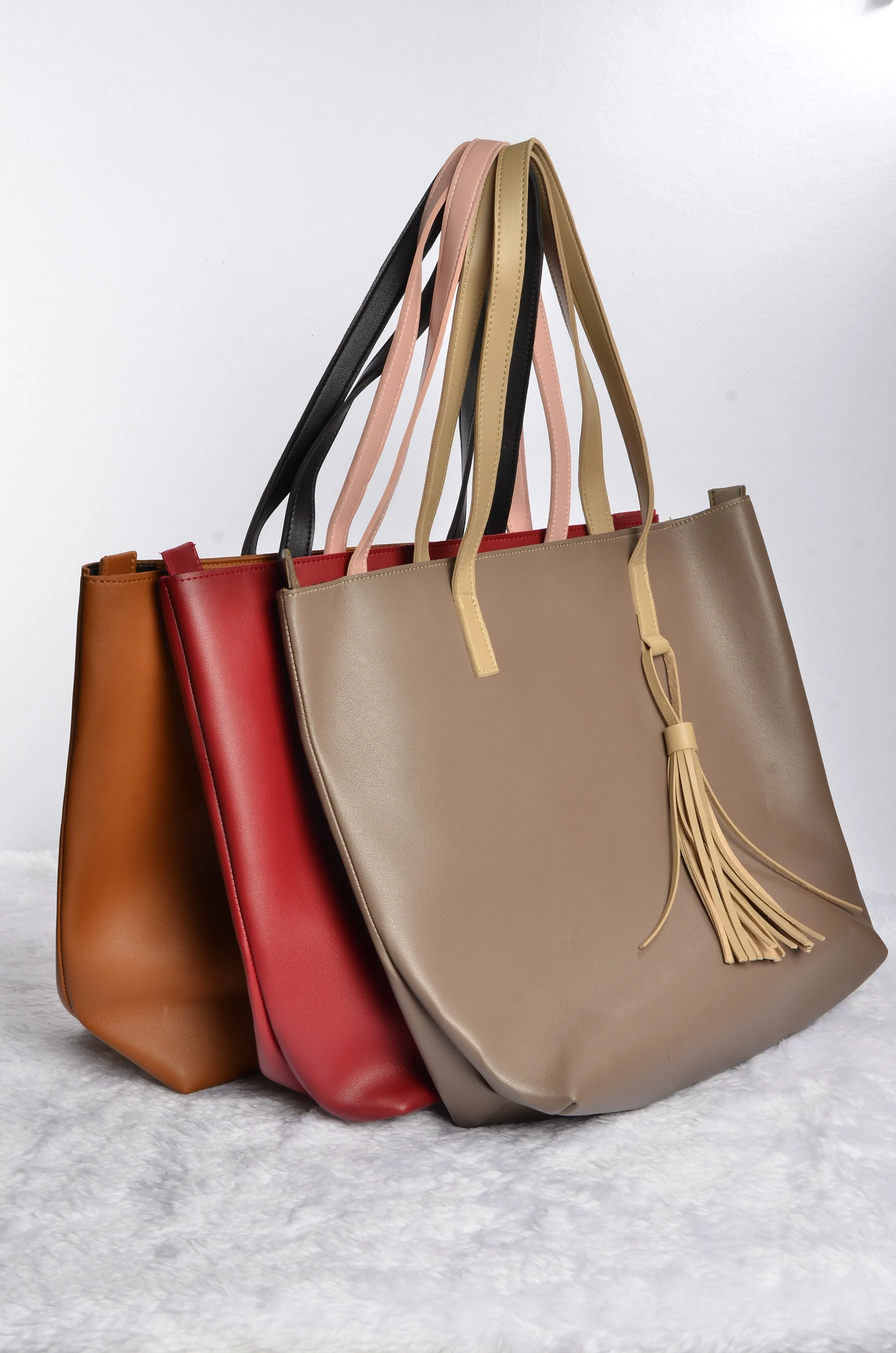 Tote Bag with Tassel