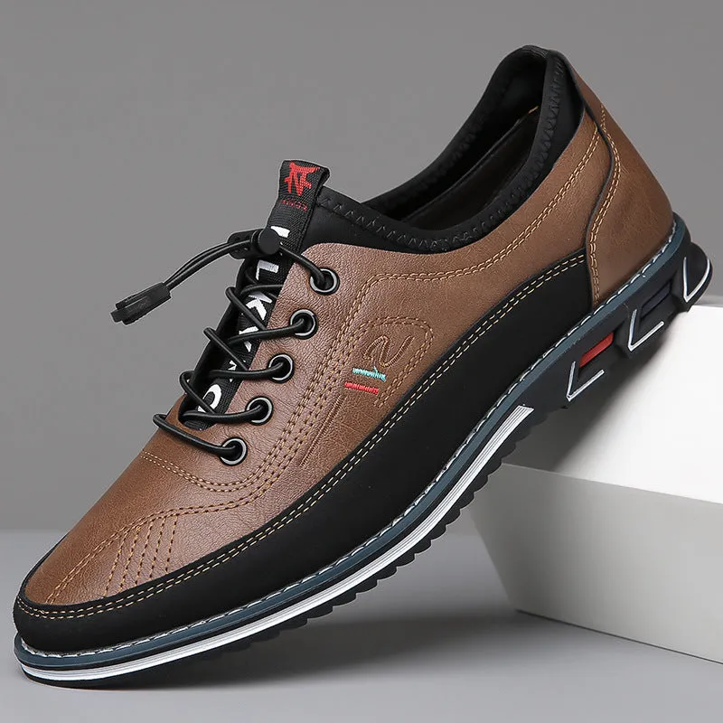 Voyager Leather Casual Sneakers